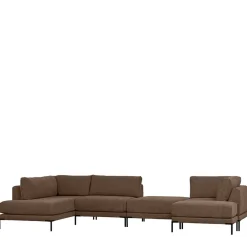 Wohnen Sofas|Sofa*Flexible Couch aus Modulen in Braun - Ravonia (fünfteilig)