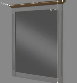 Wohnen Flürmöbel Oradea in Weiß (zweiteilig)