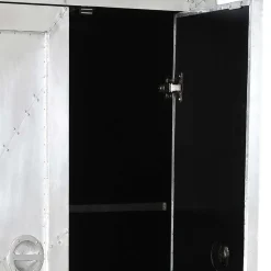 Wohnen Flugzeug Design Flurmöbel aus Alu - Pilot (vierteilig)