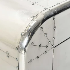 Wohnen Flugzeug Design Flurmöbel aus Alu - Pilot (vierteilig)