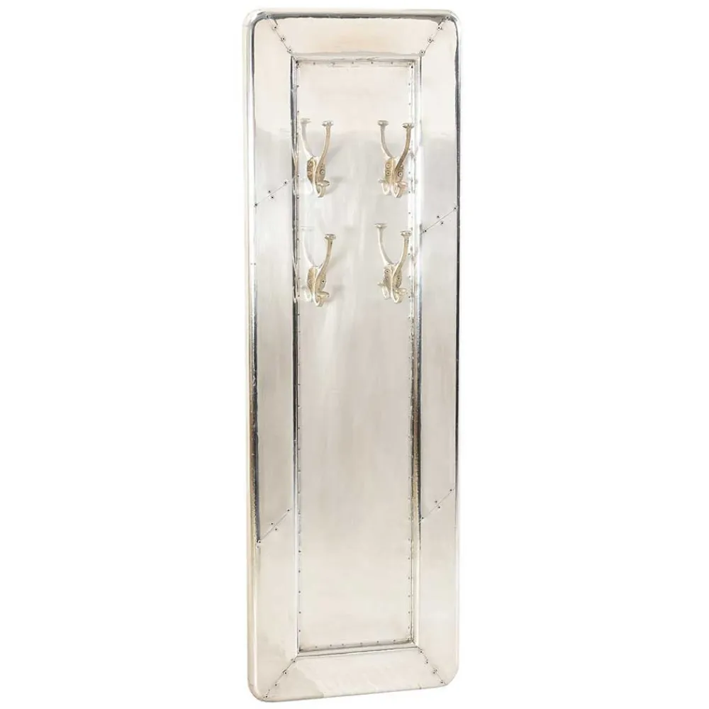 Wohnen Flugzeug Design Flurmöbel aus Alu - Pilot (vierteilig)