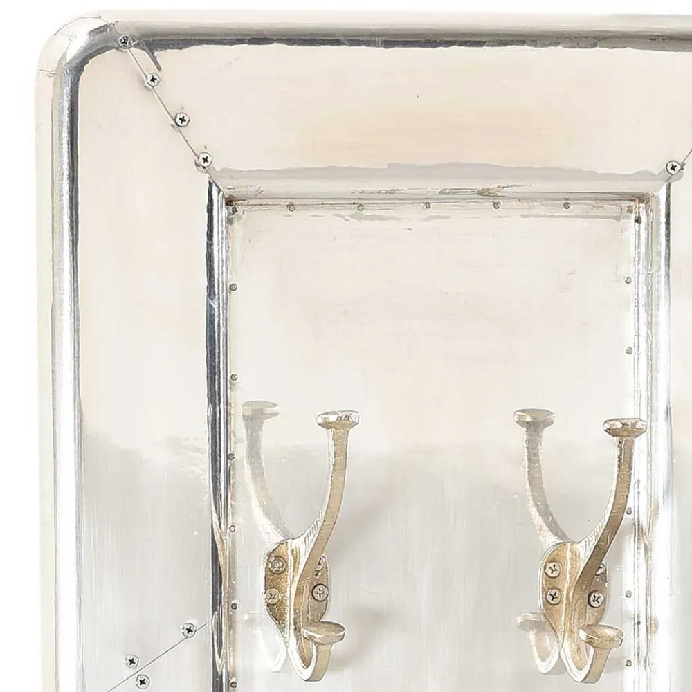 Wohnen Flugzeug Design Flurmöbel aus Alu - Pilot (vierteilig)