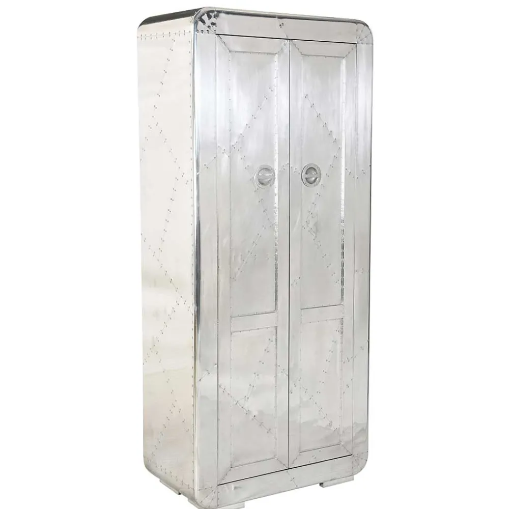 Wohnen Flugzeug Design Flurmöbel aus Alu - Pilot (vierteilig)