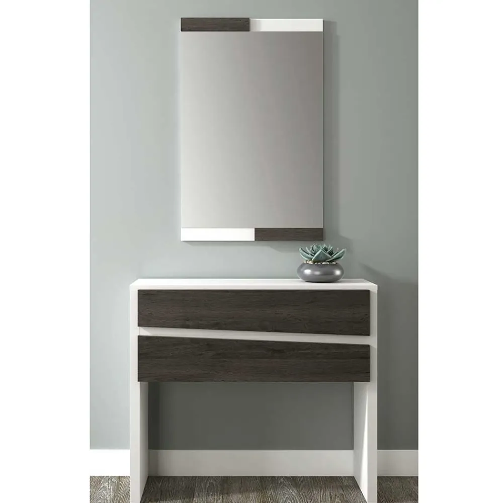 Wohnen Flur Design Konsolentisch & Spiegel - Zyana (zweiteilig)