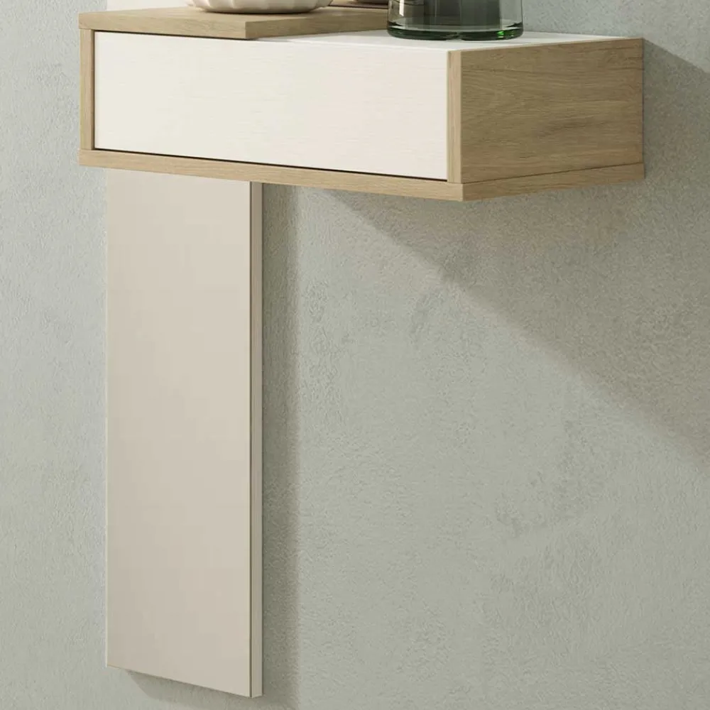 Wohnen Flur Hängekonsole & Spiegel Duo - Lotivera (dreiteilig)