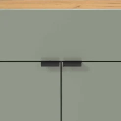 Wohnen Flur Hängeschrank & Garderobe & Spiegel - Point (dreiteilig)