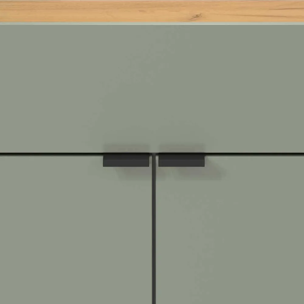 Wohnen Flur Hängeschrank & Garderobe & Spiegel - Point (dreiteilig)