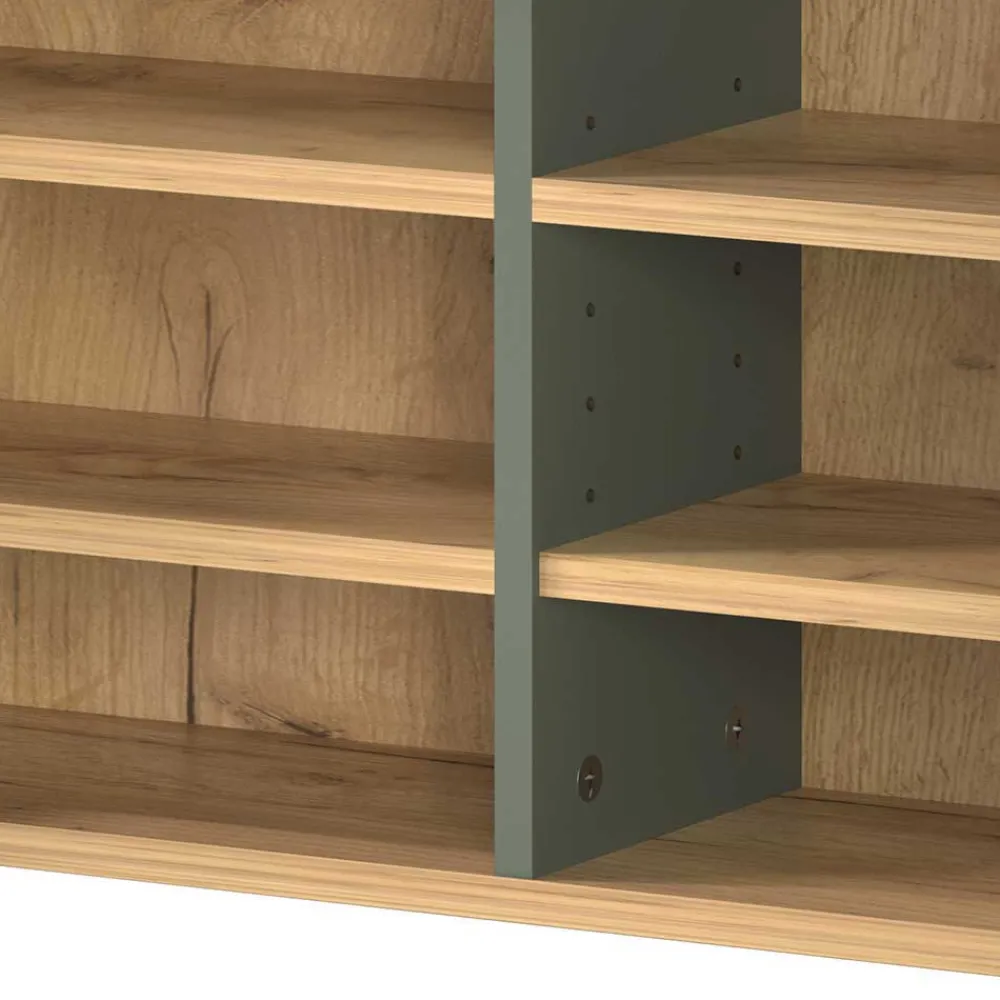 Wohnen Flur Hängeschrank & Garderobe & Spiegel - Point (dreiteilig)