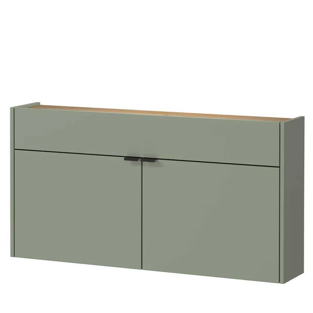 Wohnen Flur Hängeschrank & Garderobe & Spiegel - Point (dreiteilig)