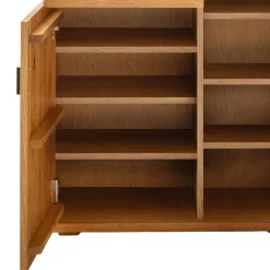 Wohnen Schuhschränke*Flur Hochkommode aus Balkeneiche Massivholz - Robats