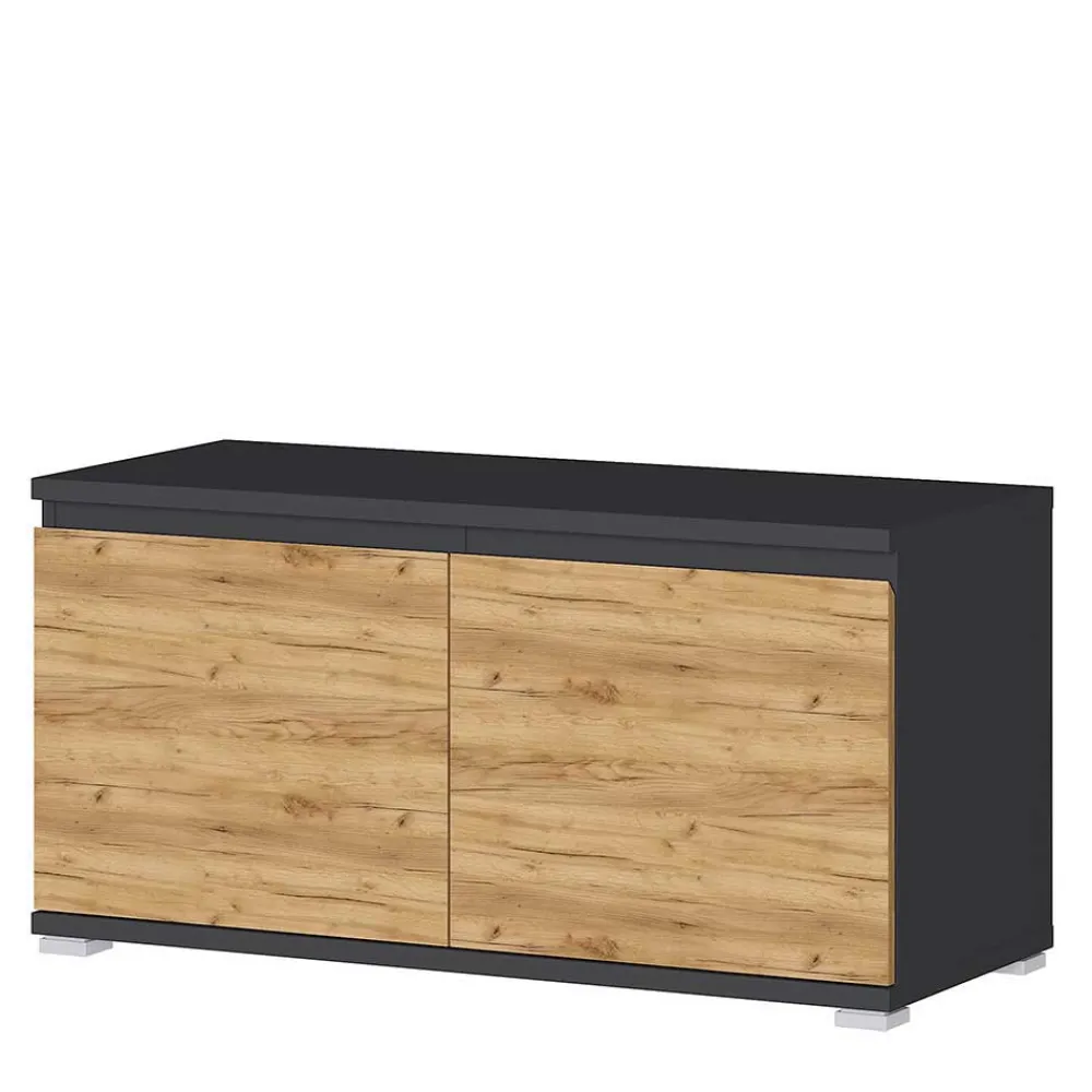 Wohnen Flur Möbel Kombi in Wildeiche - Orsecca (dreiteilig)