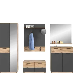 Wohnen Flur Möbelprogramm als Set - Catamaron (fünfteilig)