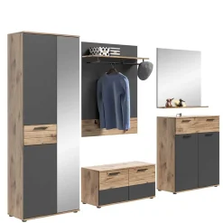 Wohnen Flur Möbelprogramm als Set - Catamaron (fünfteilig)