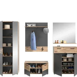 Wohnen Flur Möbelprogramm als Set - Catamaron (fünfteilig)