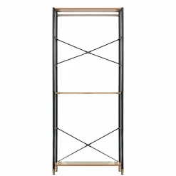 Wohnen Flur Regal Garderobe mit zwei Kleiderstangen - Vilettra