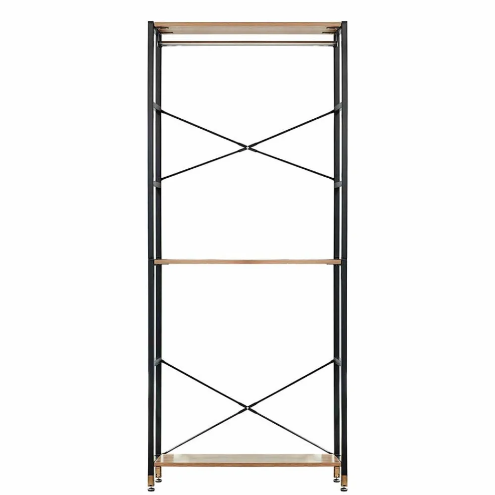 Wohnen Flur Regal Garderobe mit zwei Kleiderstangen - Vilettra