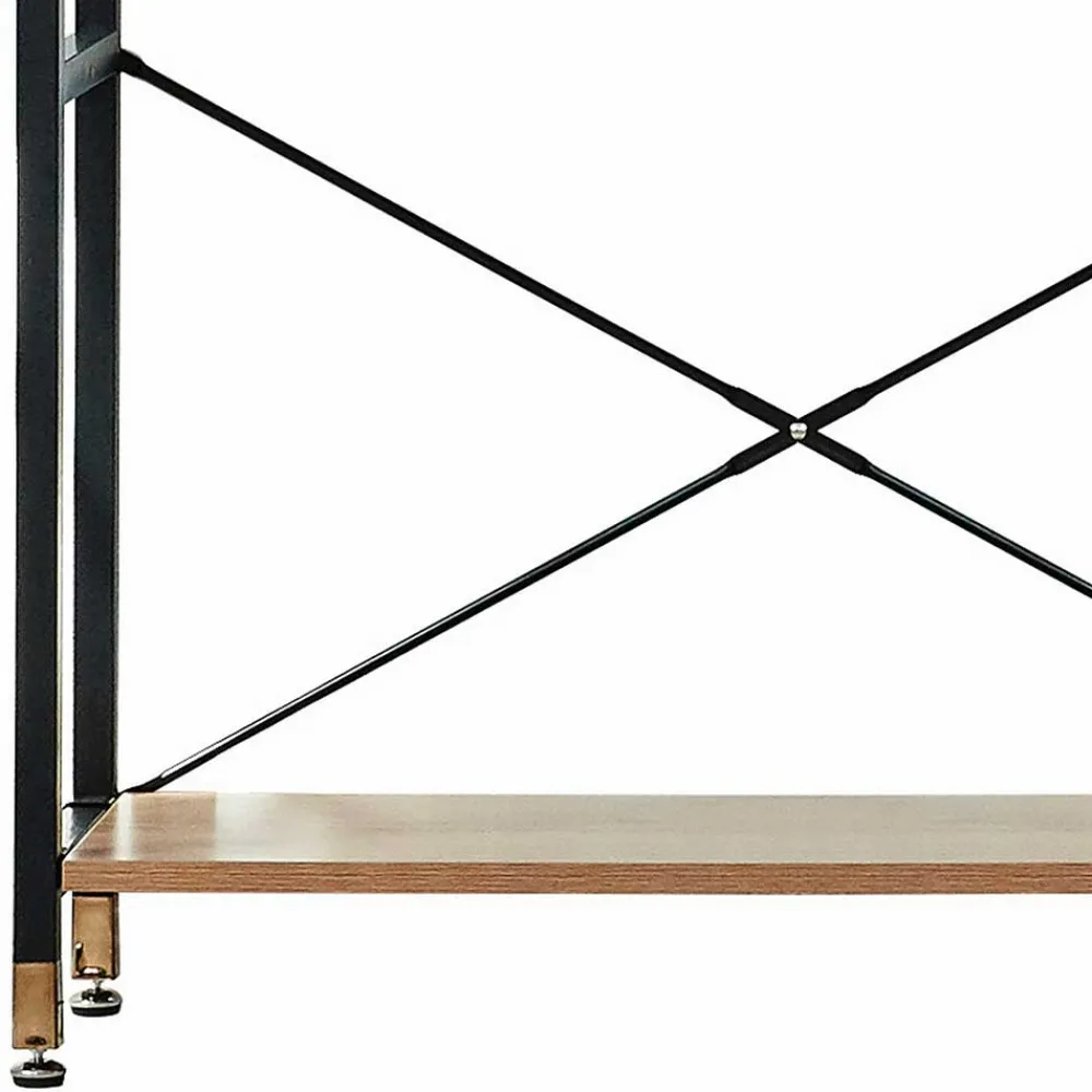 Wohnen Flur Regal Garderobe mit zwei Kleiderstangen - Vilettra