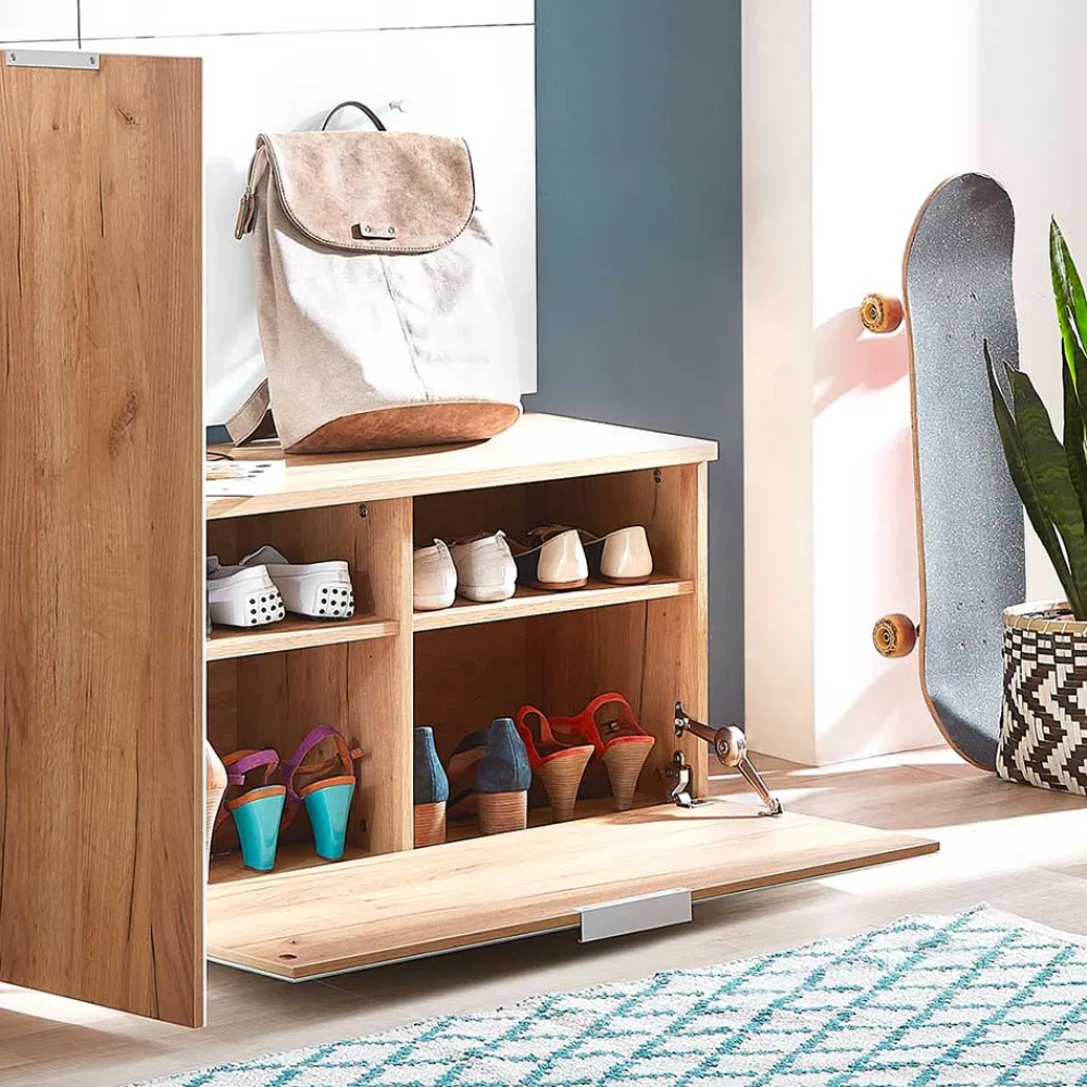 Wohnen Schuhschränke|Sitzbank*Flur Schuhbank mit Klappe - Reestyl