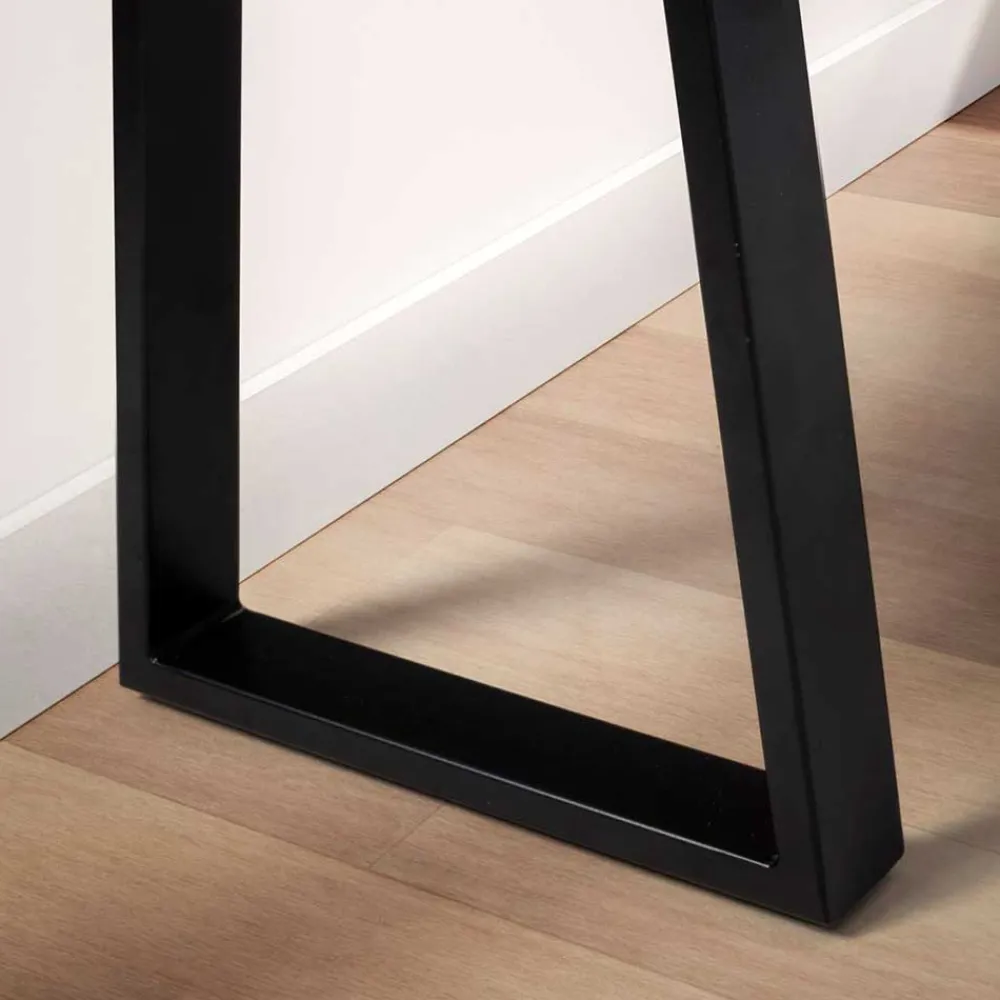 Wohnen Loft Möbel|Industrial Möbel*Flur Sitzbank mit Baumkante Akazie - Pamela