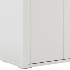 Wohnen Schuhschränke*Flur Vertiko in Lichtgrau mit Wildeiche - Ballina