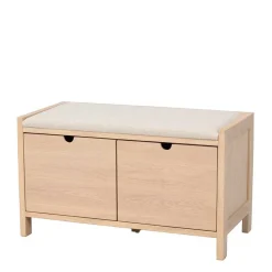 Wohnen Flurbank & Hängegarderobe Set - Pluta (zweiteilig)