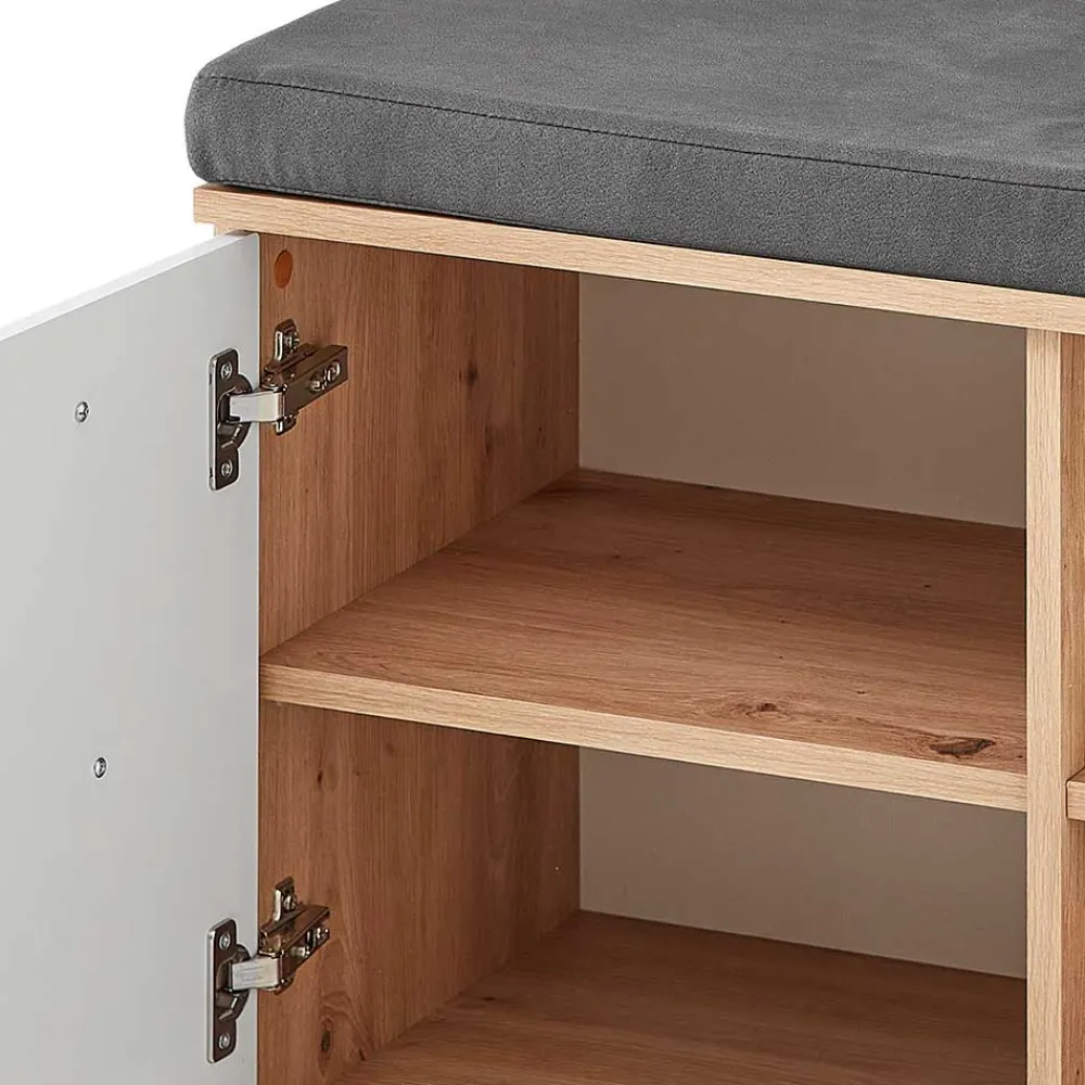 Wohnen Sitzbank|Küchenbänke*Flurbank für Schuhe 2-türig - Cluster