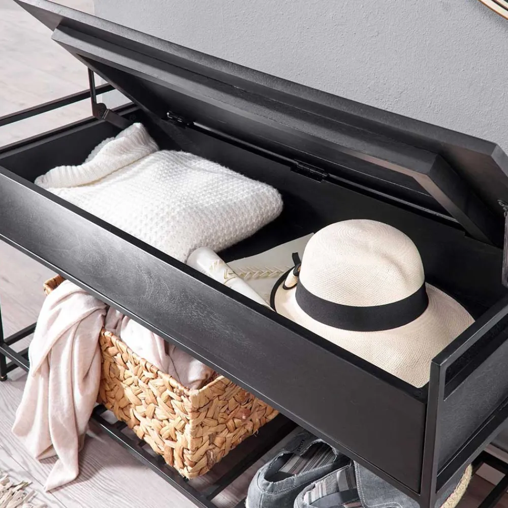 Wohnen Flurbank mit Truhe & Schuhablage - Agenda