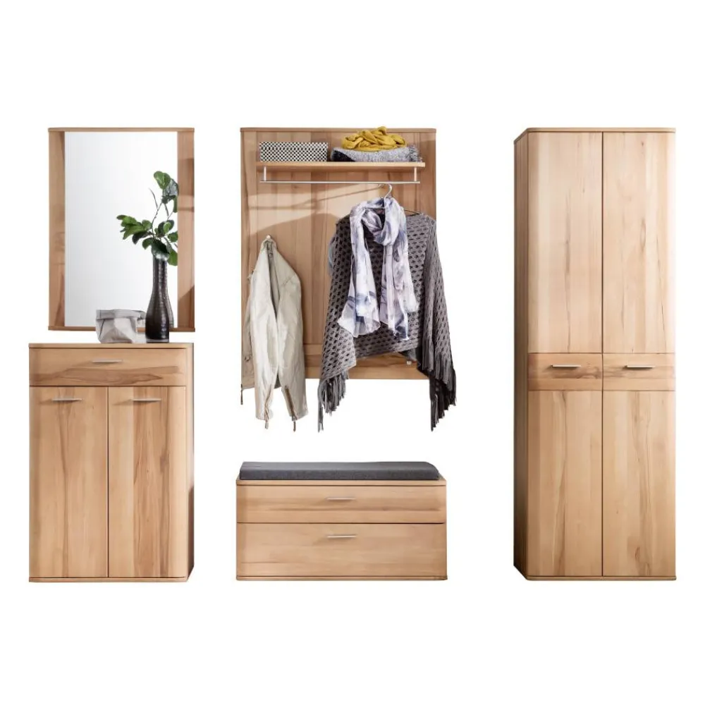 Wohnen Diele Komplett|Garderoben*Flureinrichtung als Komplettset - Hippa (fünfteilig)