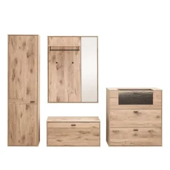 Wohnen Flureinrichtung Komplettset modern - Vapposia (vierteilig)