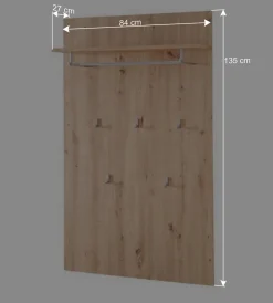Wohnen Flureinrichtung Komplettset modern - Zelio (fünfteilig)
