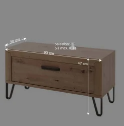 Wohnen Flureinrichtung Komplettset modern - Carry (fünfteilig)