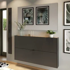 Wohnen Flureinrichtung Möbelset modern - Sidgarus (zweiteilig)