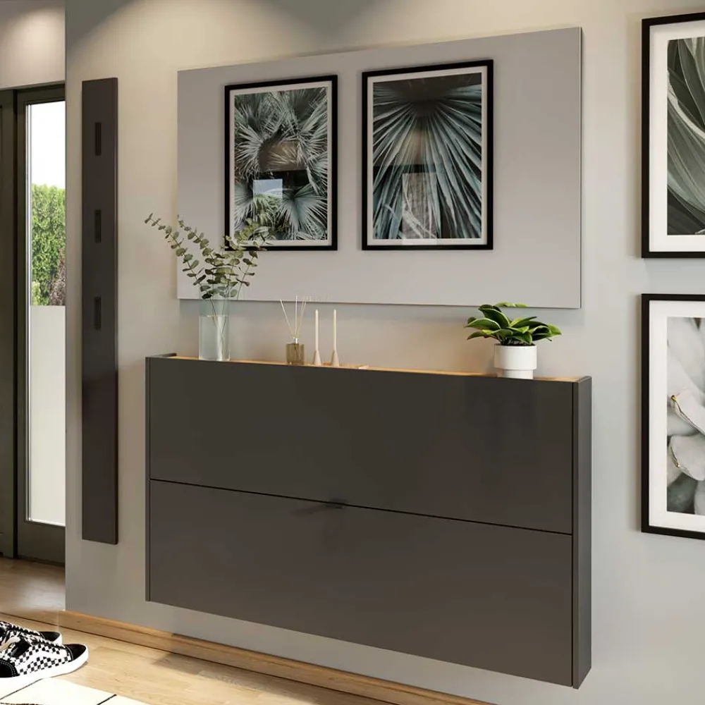 Wohnen Flureinrichtung Möbelset modern - Sidgarus (zweiteilig)