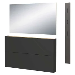 Wohnen Flureinrichtung Möbelset modern - Sidgarus (zweiteilig)