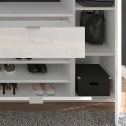 Wohnen Flureinrichtung Schrankwand 212x193x34 cm - Ejulia (dreiteilig)