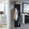 Wohnen Bürogarderoben*Flurgarderobe Liotra in Anthrazit Weiß