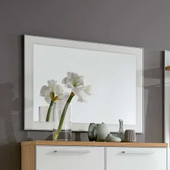 Wohnen Flurgarderobenset Wynoca in Weiß Glas beschichtet (fünfteilig)