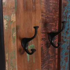 Wohnen Diele Komplett|Shabby Chic Möbel*Flurmöbel im Shabby Chic Set - Ensley (vierteilig)