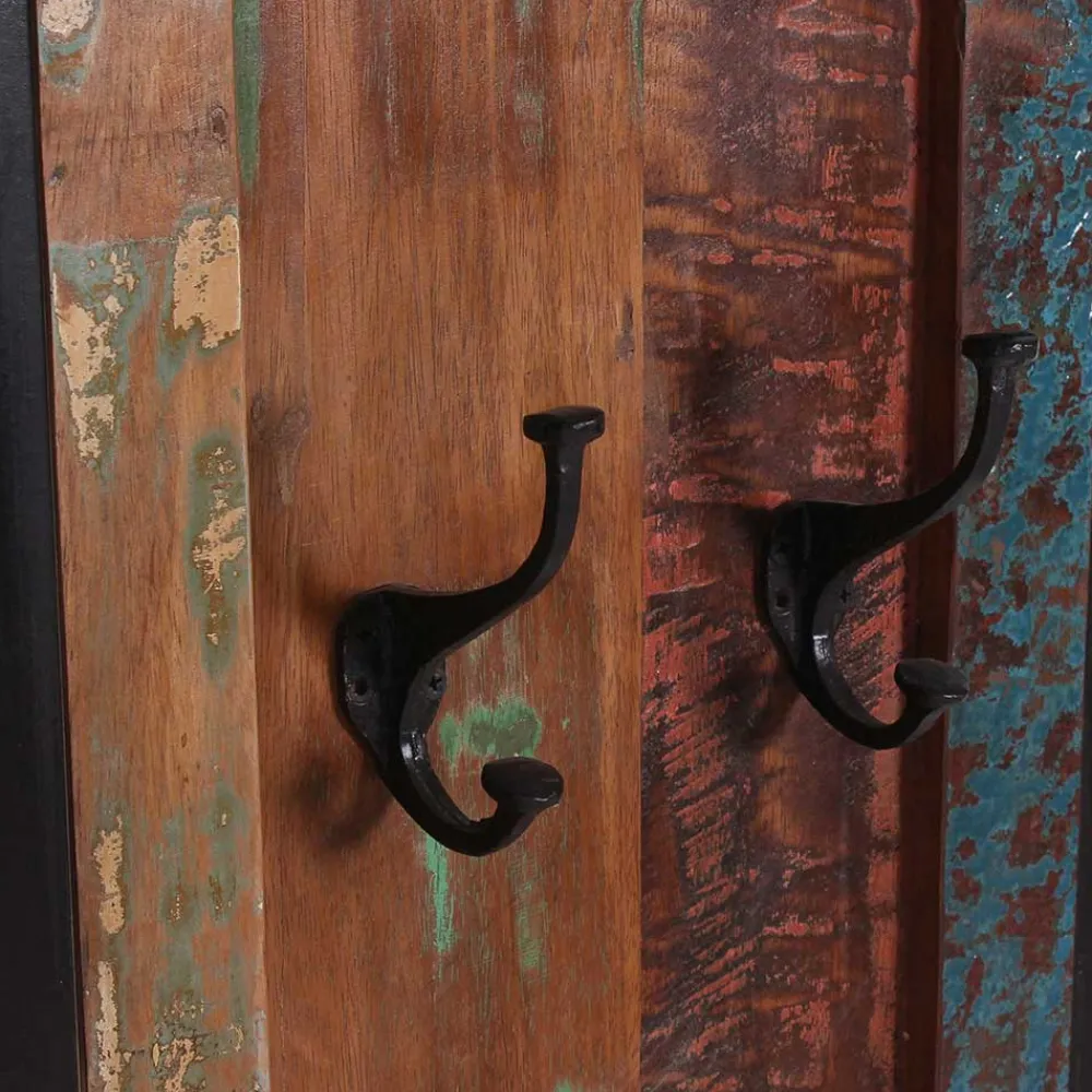 Wohnen Diele Komplett|Shabby Chic Möbel*Flurmöbel im Shabby Chic Set - Ensley (vierteilig)