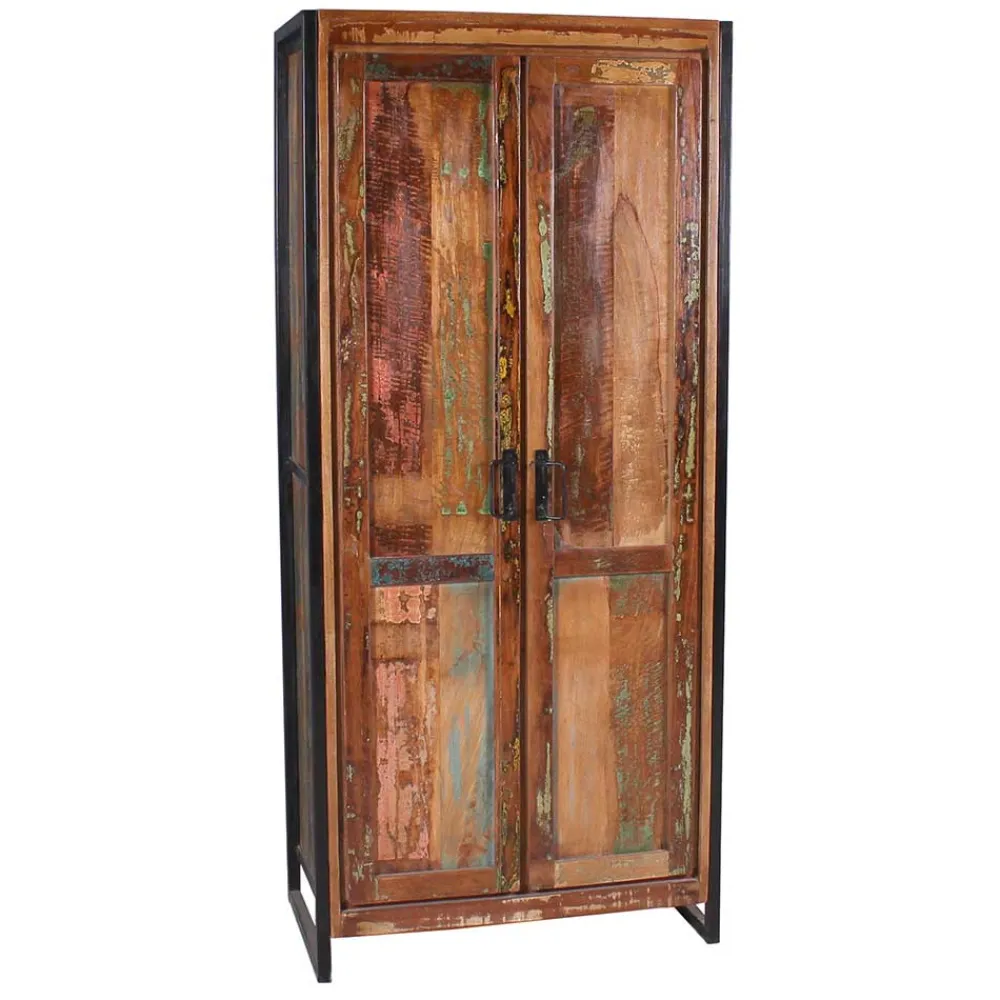 Wohnen Diele Komplett|Shabby Chic Möbel*Flurmöbel im Shabby Chic Set - Ensley (vierteilig)