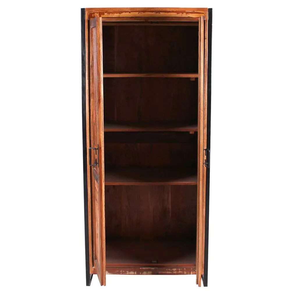 Wohnen Diele Komplett|Shabby Chic Möbel*Flurmöbel im Shabby Chic Set - Ensley (vierteilig)