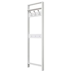 Wohnen Flurmöbel Kombination in Weiß gewachst - Oranias (vierteilig)