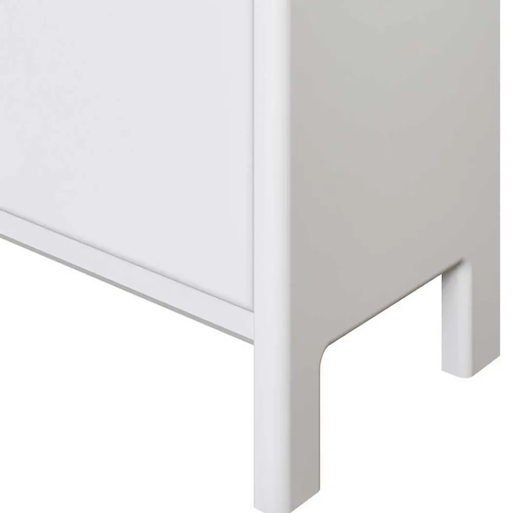 Wohnen Flurmöbel Kombination in Weiß gewachst - Oranias (vierteilig)