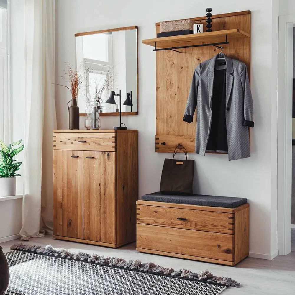 Wohnen Garderoben|Garderoben*Flurmöbel Kombination teilmassiv - Manaus (vierteilig)