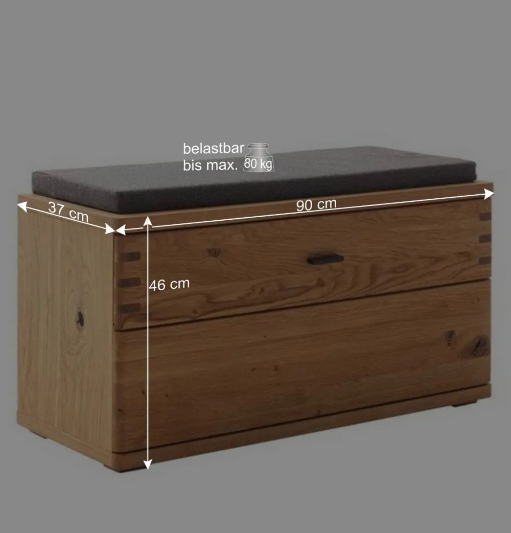 Wohnen Garderoben|Garderoben*Flurmöbel Kombination teilmassiv - Manaus (vierteilig)