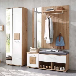 Wohnen Flurmöbel Programm Set - Cluster (dreiteilig)