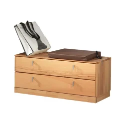 Wohnen Flurmöbel Set Coestra aus Kernbuche Massivholz (vierteilig)