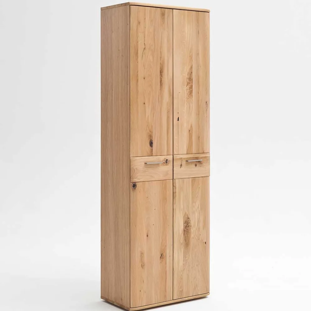 Wohnen Flurmöbel Set in Eiche Bianco - Mabasa (fünfteilig)