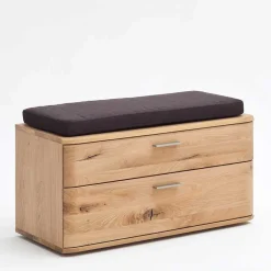 Wohnen Flurmöbel Set in Eiche Bianco - Mabasa (fünfteilig)