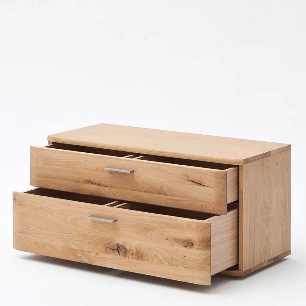 Wohnen Flurmöbel Set in Eiche Bianco - Mabasa (fünfteilig)